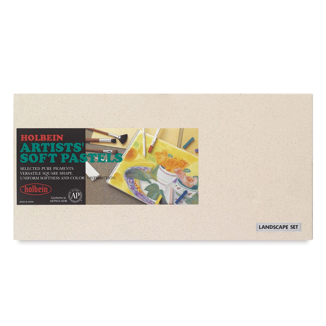 Holbein Artists' Soft Pastel Set - Landscape Colors, Set of 48